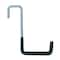 Crawford 7.68 in. L Vinyl Coated Black Steel Heavy Duty Super Rafter Hook 50 lb. cap. 1 pk SHR26-25 - alternate 1